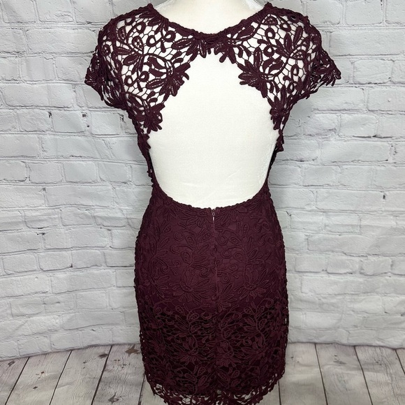 Lulus Rubber Ducky Suite Life Backless Lace Dress - Picture 7 of 12